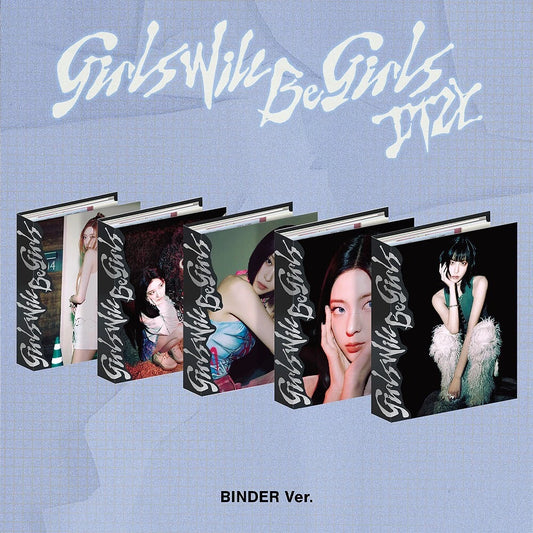 ITZY - Girls Will Be Girls (Binder Ver.) (SET 5 VER.)