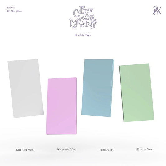 [PRE-VENTA] QWER - CEREMONY (Booklet Ver.)