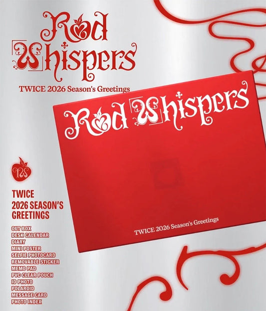 TWICE - 2026 SEASON'S GREETINGS [RED WHISPERS]