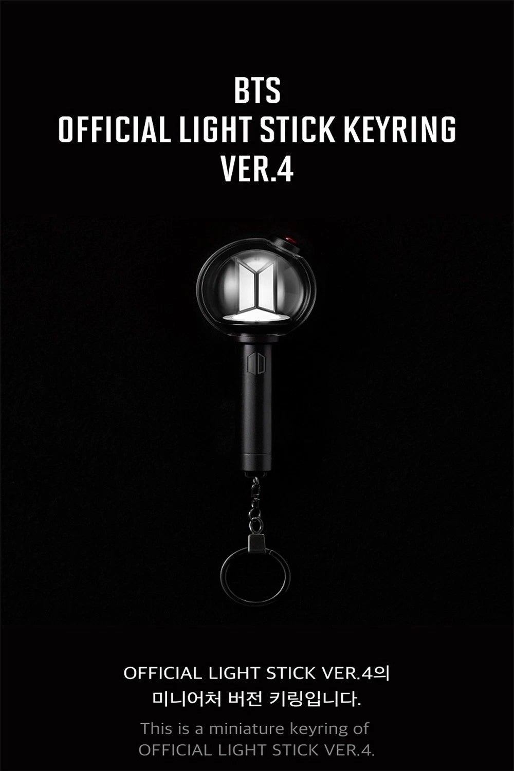[PRE-VENTA] BTS - LIGHT STICK OFICIAL KEYRING Ver. 4