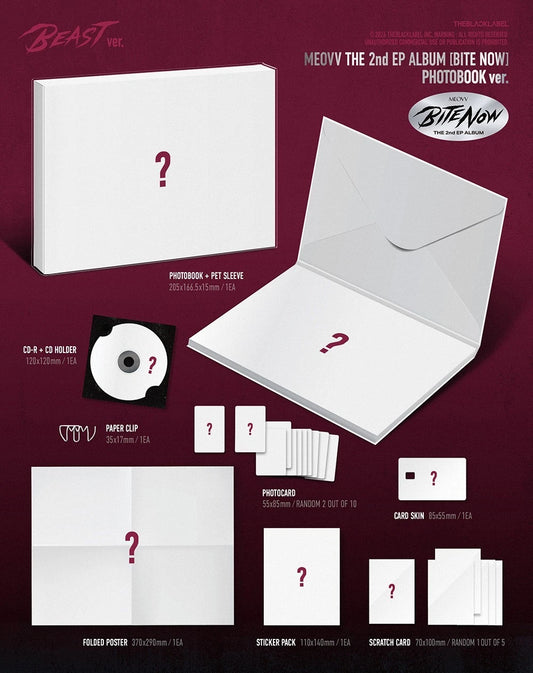 [PRE-VENTA] MEOVV - BITE NOW (Photobook Ver.)