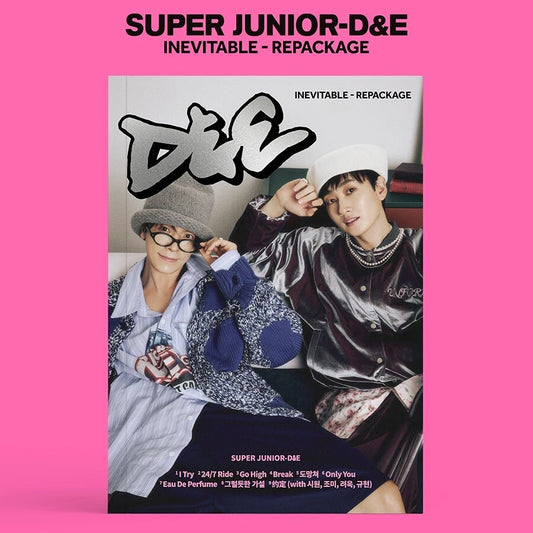 SUPER JUNIOR D&E - INEVITABLE (Mini Repackage Album)