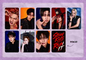 STRAY KIDS - RUN IT Photocard Set